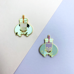 Load image into Gallery viewer, Boba Cat Pin
