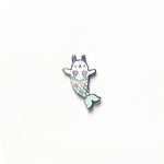 Load image into Gallery viewer, Mermaid Bunny Pin
