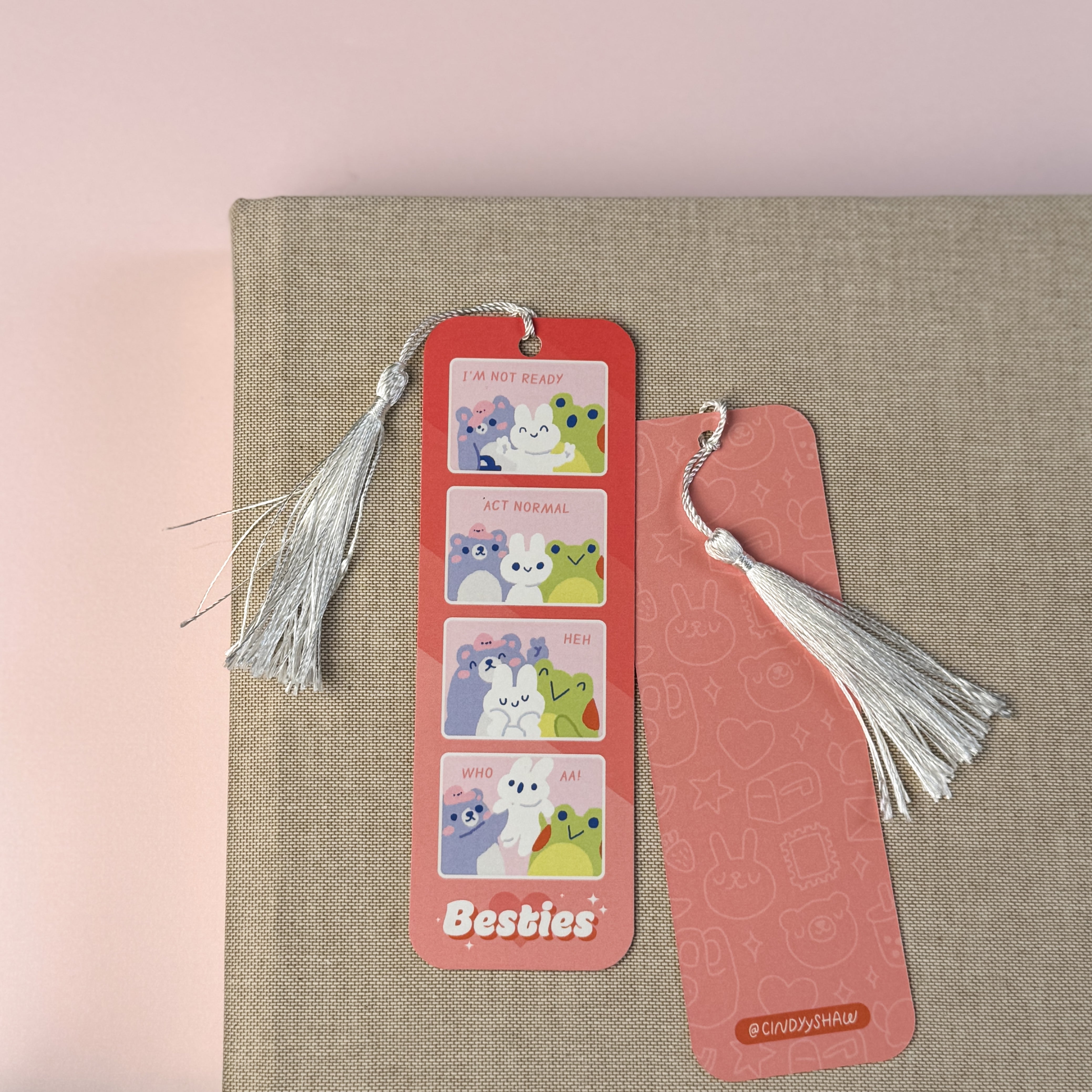 Besties Photobooth Bookmark
