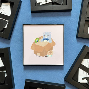 Packing Bear Mini Print