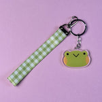 Load image into Gallery viewer, Frog Lanyard Keychain

