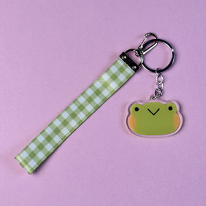 Frog Lanyard Keychain