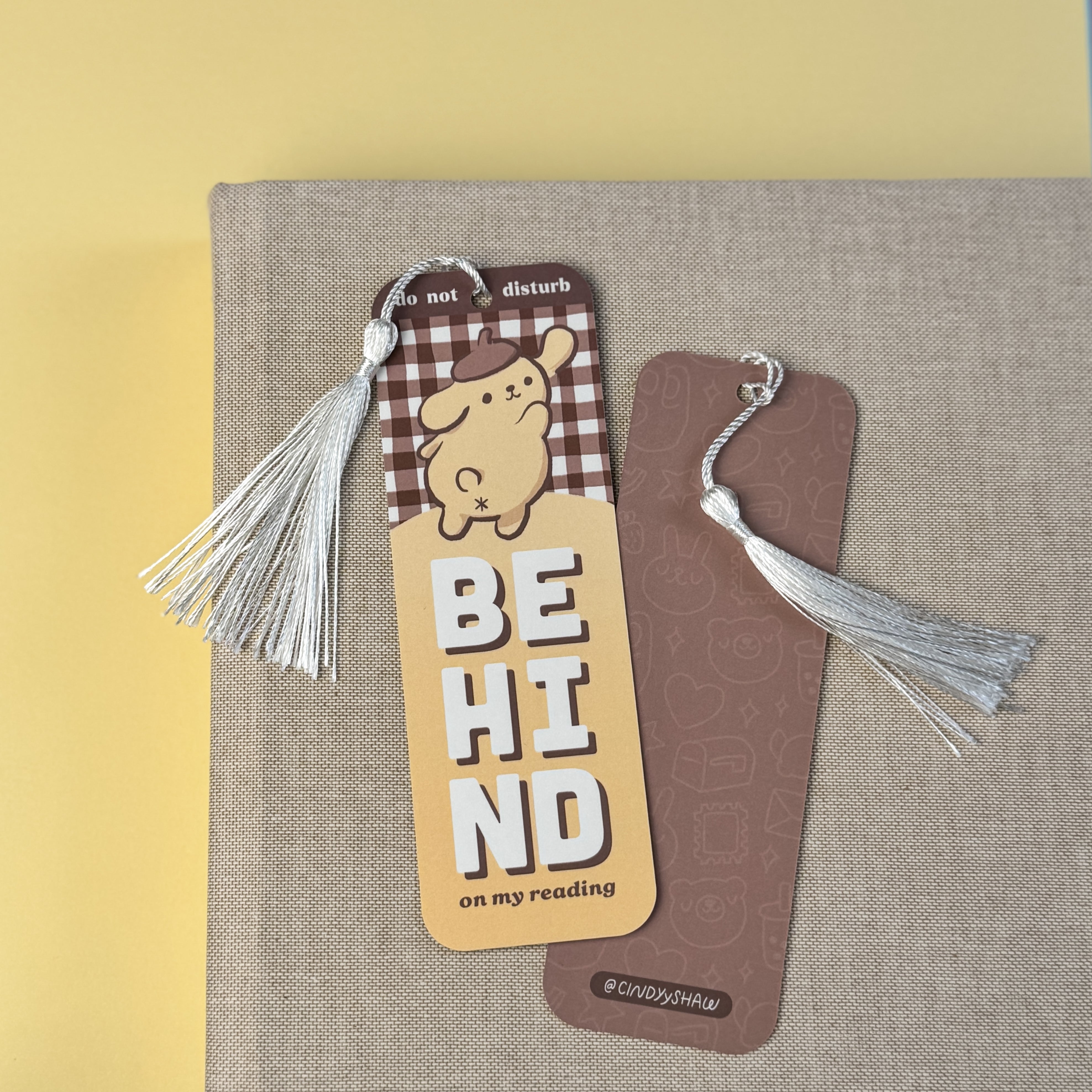 Booty Dog Bookmark