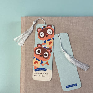 Tanuki Twins Bookmark