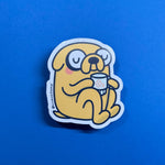 Load image into Gallery viewer, Stretchy Dog Vinyl Sticker
