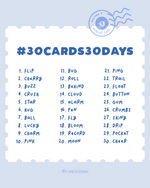 Load image into Gallery viewer, #30cards30days Vol. 4
