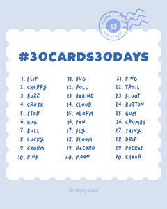 #30cards30days Vol. 4