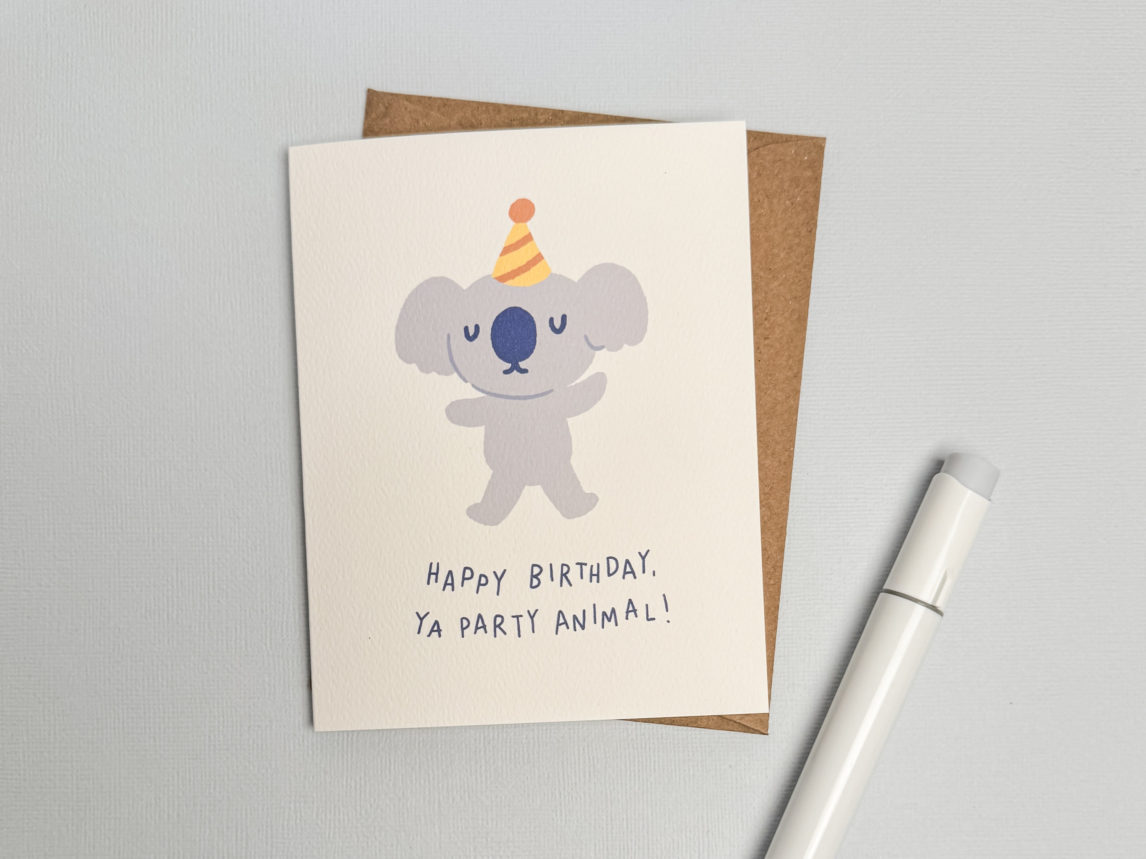 Party Animal Koala Card