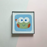 Load image into Gallery viewer, Frog and Friend Mini Print

