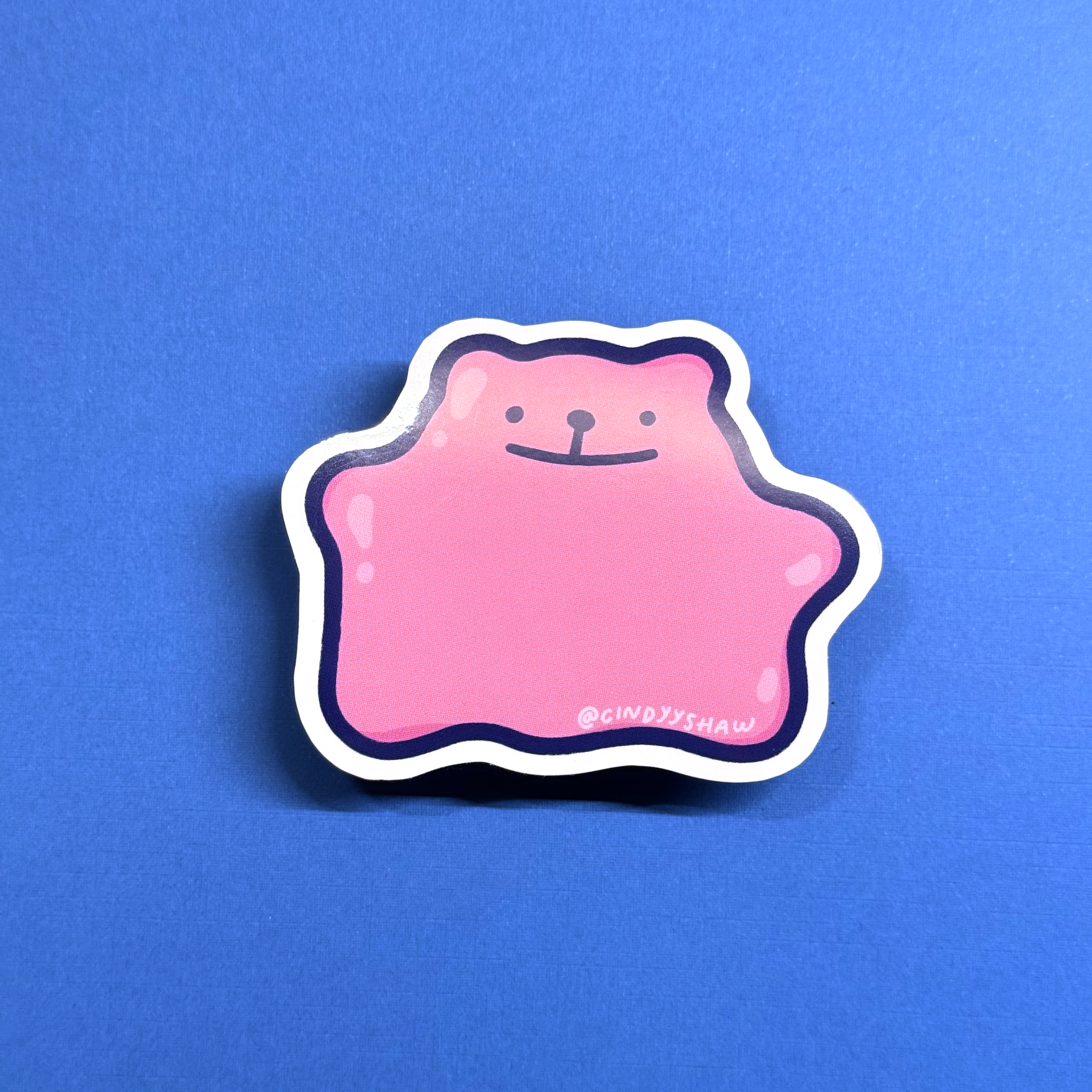 Bear Blob Vinyl Sticker