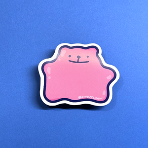 Bear Blob Vinyl Sticker