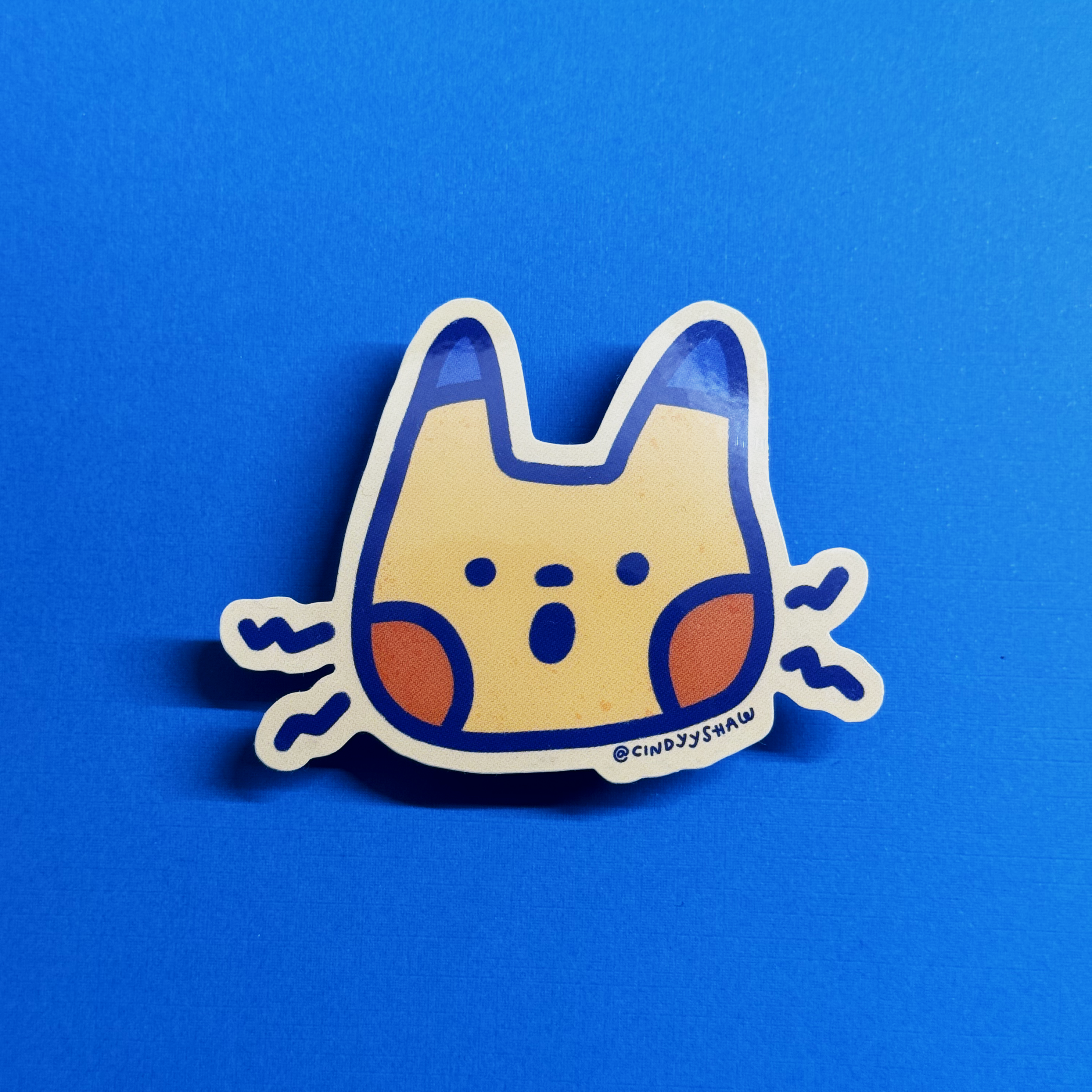 Shocked Pika Sticker