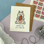 Load image into Gallery viewer, Rabbit - You&#39;re the BUN for Me Card
