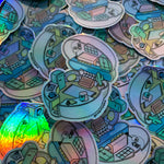 Load image into Gallery viewer, Pocket Bear Holographic Sticker
