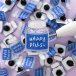 Load image into Gallery viewer, Bear Happy Pills Acrylic Pin

