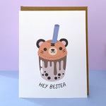 Load image into Gallery viewer, Tiger Boba Card
