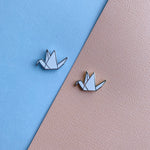 Load image into Gallery viewer, Origami Crane Pin
