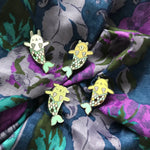 Load image into Gallery viewer, Mermaid Bunny Pin
