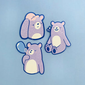 Assorted Bear Stickers