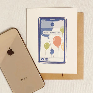 Happy Birthday Text Card