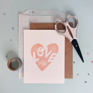 Love Heart Card