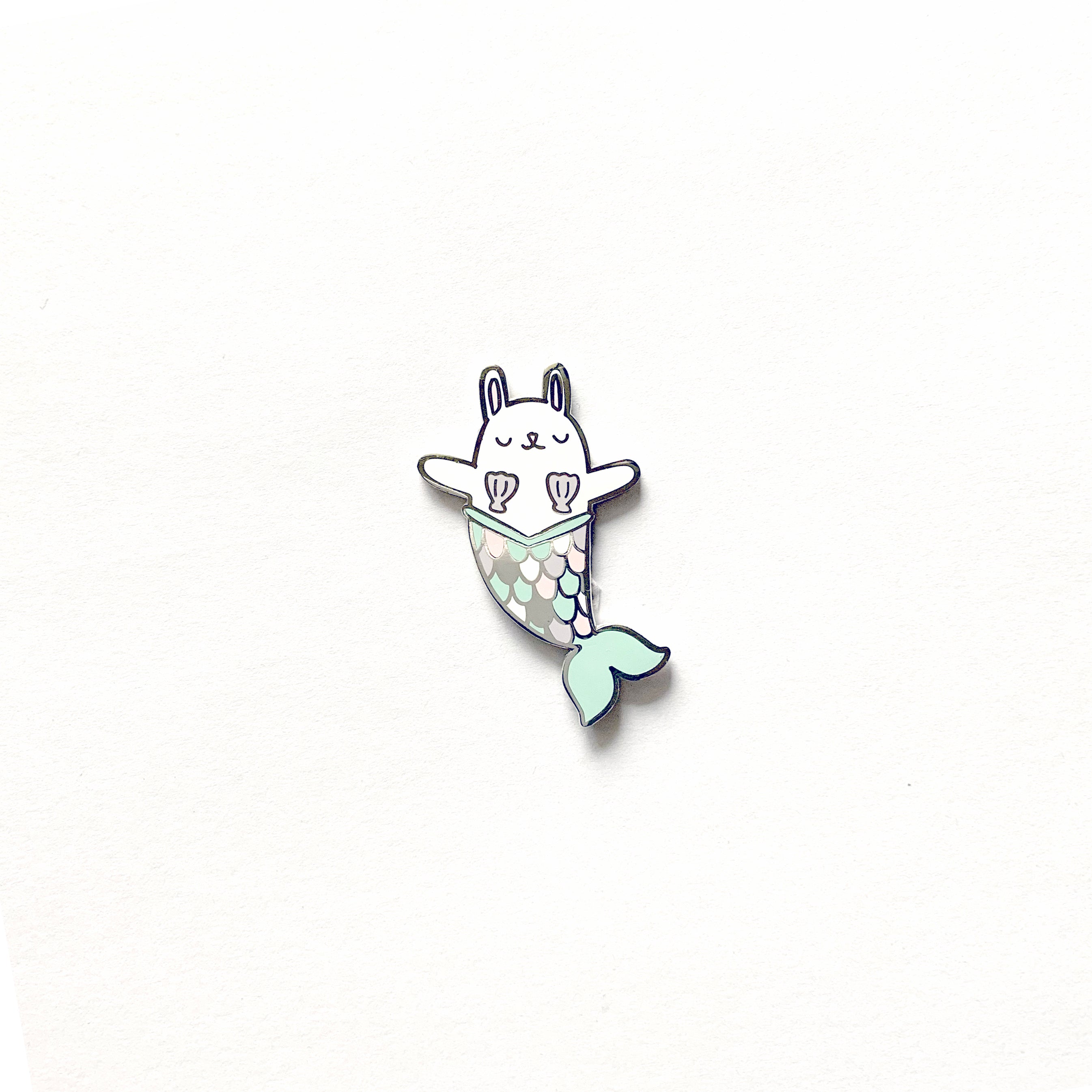 Mermaid Bunny Pin